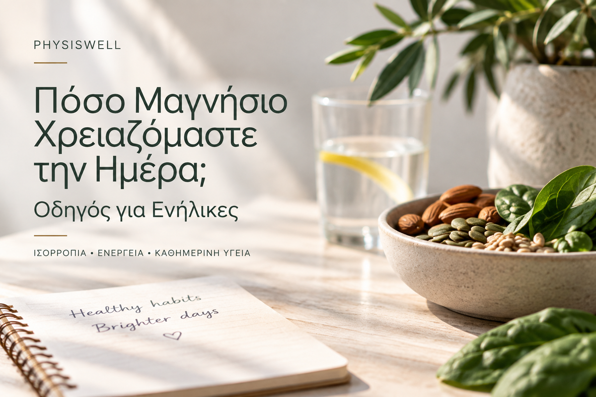 Πόσο Μαγνήσιο Χρειαζόμαστε την Ημέρα; Οδηγός για Ενήλικες